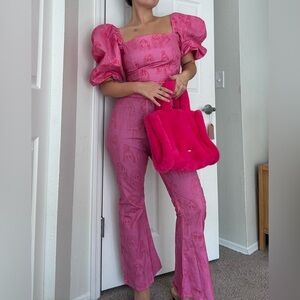 BY MEGAN CROSBY puff sleeve top💝